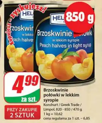 Brzoskwinie w syropie