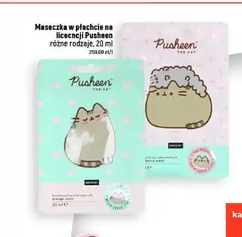Dealz Maseczka w płachcie na licencji Pusheen różne rodzaje, 20 ml oferta
