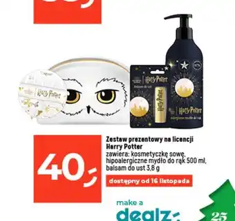 Dealz Zestaw prezentowy na licencji Harry Potter oferta