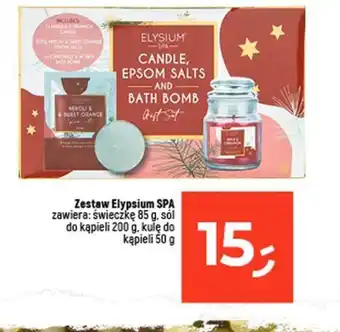 Dealz Zestaw Elypsium SPA zawiera: świeczkę 85 g oferta