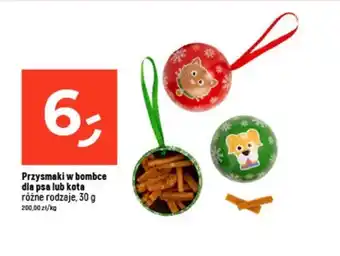 Dealz Przysmaki w bombce dla psa lub kota oferta