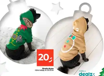 Dealz Ubranko dla psa różne rodzaje, dł. 28-29 cm oferta