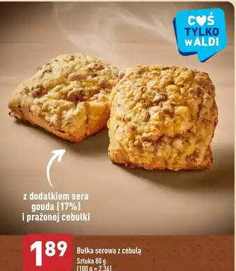 ALDI Bułka serowa z cebulą 80g oferta