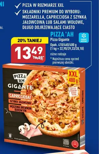 ALDI PIZZA 'AH Pizza Gigante oferta