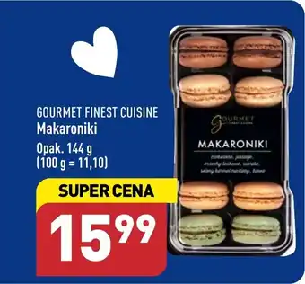 ALDI GOURMET FINEST CUISINE Makaroniki 144 g oferta