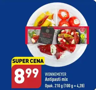 ALDI WONNEMEYER Antipasti mix 210 g oferta