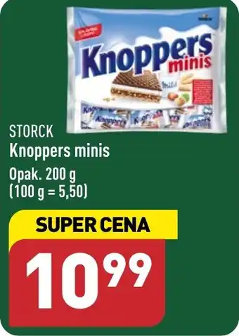 ALDI STORCK Knoppers minis 200 g oferta