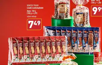 ALDI WINTER TRAUM Lizaki czekoladowe 150 g oferta