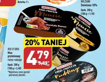 ALDI RIO D'ORO Mus proteinowy 200 g oferta