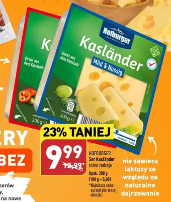 ALDI HOFBURGER Ser Kasländer 200 g oferta