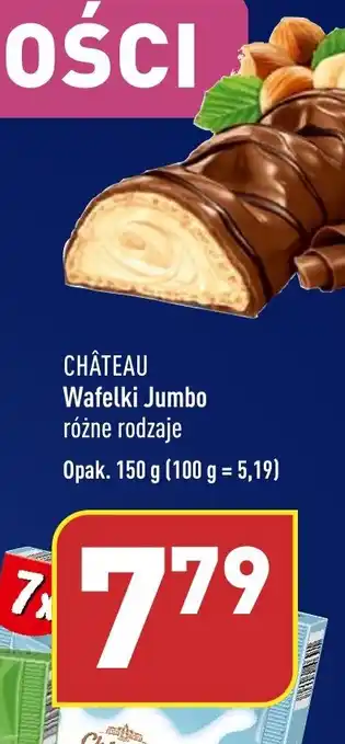 ALDI CHÂTEAU Wafelki Jumbo 150 g oferta