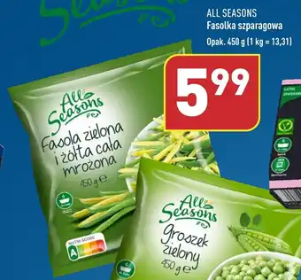ALDI ALL SEASONS Fasolka szparagowa 450 g oferta