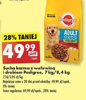 Biedronka Karma dla psa pedigree oferta
