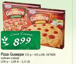 Cezar Delikatesy Dr. oetker guseppe pizza 4 sery 335 g oferta