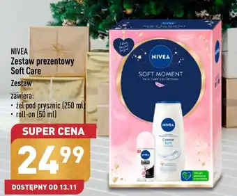 ALDI NIVEA Zestaw prezentowy Soft Care oferta