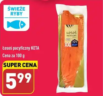 ALDI Łosoś pacyficzny KETA 100 g oferta