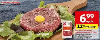 Auchan Mięso wołowe na tatar 200 g oferta