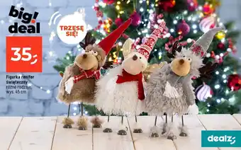 Dealz Figurka renifer świąteczny oferta
