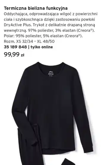 Tchibo Bielizna termiczna oferta