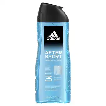 Koliber drogerie Adidas after sport żel do mycia 3w1 400 ml oferta