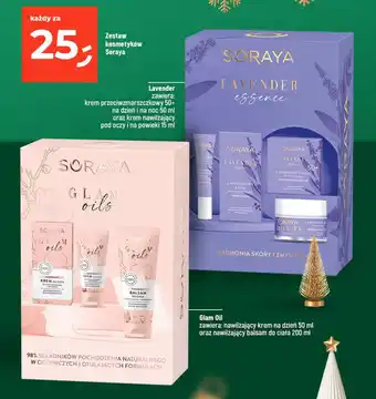 Dealz Zestaw kosmetyków Soraya Lavender / Glam Oil oferta