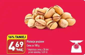 ALDI Pistacje prażone 100 g oferta