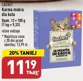 ALDI CACHET Karma mokra dla kota oferta