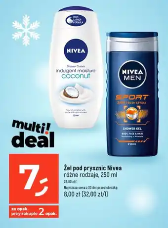 Dealz Żel pod prysznic Nivea, 250 ml oferta