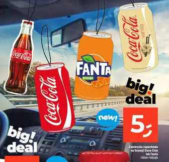 Dealz Zawieszka zapachowa na licencji Coca-Cola lub Fanta oferta
