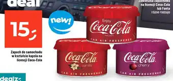 Dealz Zapach do samochodu w kształcie kapsla na licencji Coca-Cola oferta