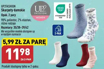 ALDI UP2FASHION Skarpety damskie oferta