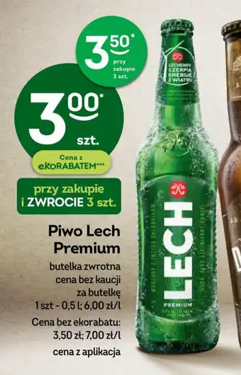 Żabka Piwo Lech Premium 0,5 l oferta