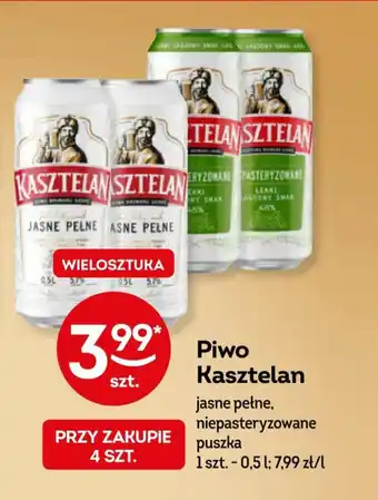 Żabka Piwo Kasztelan 0,5 l oferta