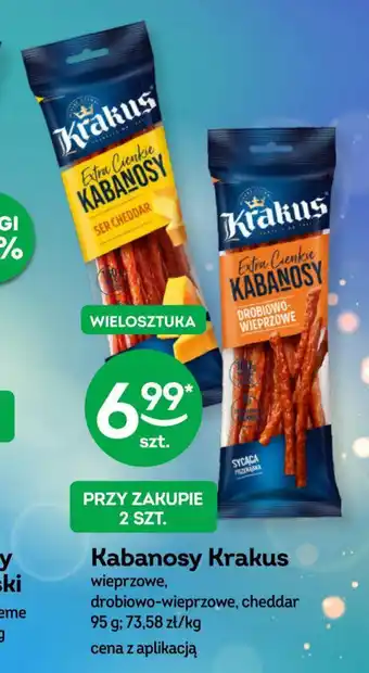 Żabka Kabanosy Krakus 95 g oferta