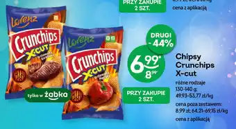 Żabka Chipsy Crunchips X-cut 130-140 g oferta