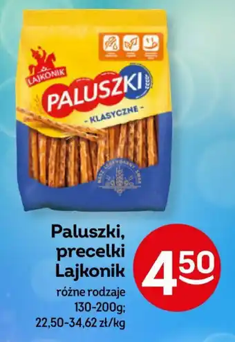 Żabka Paluszki, precelki Lajkonik 130-200 g oferta