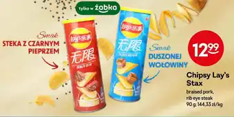 Żabka Chipsy Lay's Stax 90 g oferta