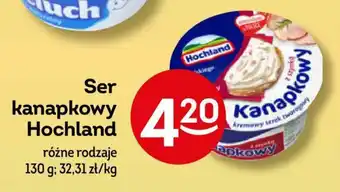 Żabka Ser kanapkowy Hochland 130 g oferta