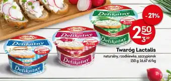 Żabka Twaróg Lactalis 150 g oferta