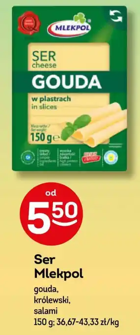 Żabka Ser Mlekpol 150 g oferta