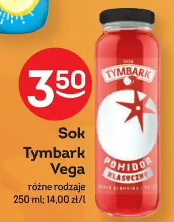 Żabka Sok Tymbark Vega 250 ml oferta