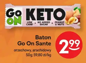 Żabka Baton Go On Sante 50 g oferta