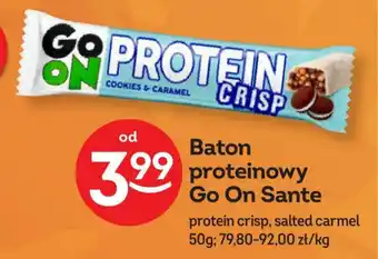 Żabka Baton proteinowy Go On Sante 50 g oferta