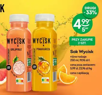Żabka Sok Wycisk 250 ml oferta