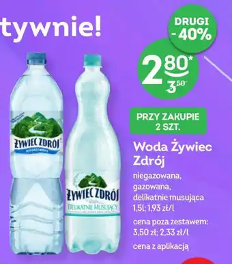 Woda Żywiec Zdrój 1,5 l