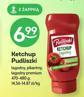 Żabka Ketchup Pudliszki 470-480 g oferta