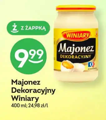 Żabka Majonez Dekoracyjny Winiary 400 ml oferta