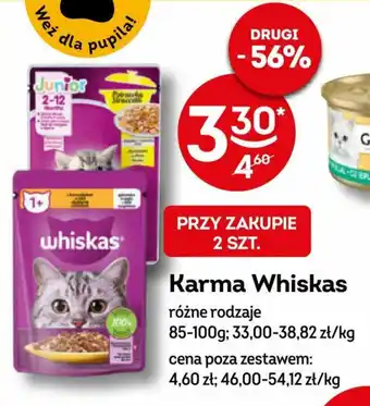 Żabka Karma Whiskas 85-100 g oferta