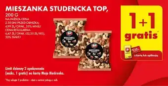 Biedronka MIESZANKA STUDENCKA TOP 200g oferta