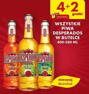 Biedronka WSZYSTKIE PIWA DESPERADOS 400-580 ML oferta